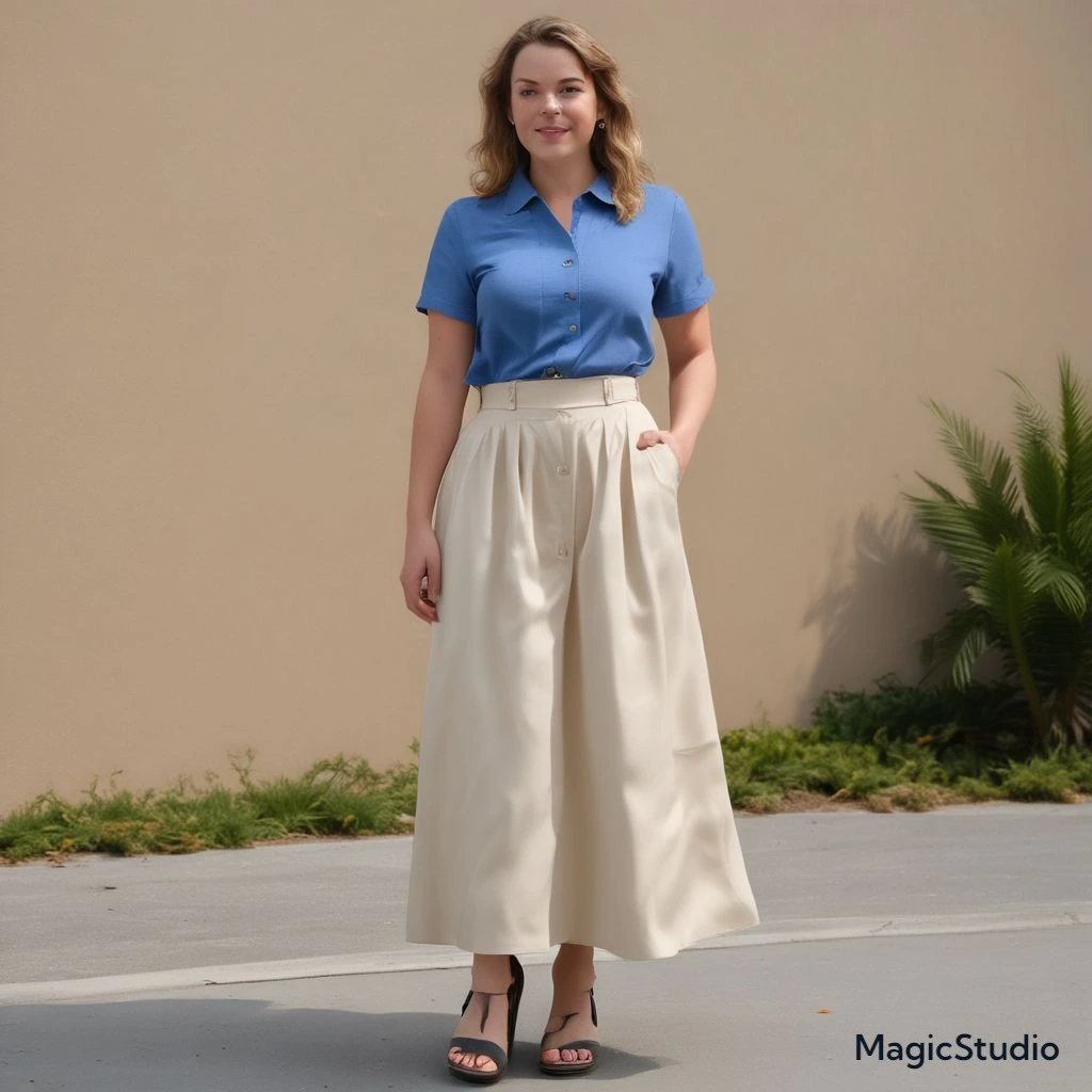 A-Line Midi Skirts