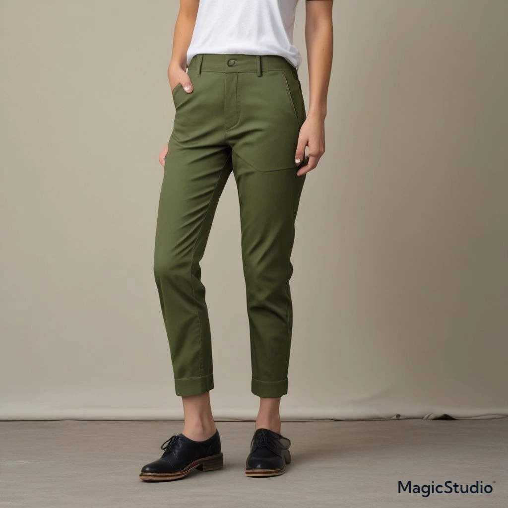 Cropped Trousers